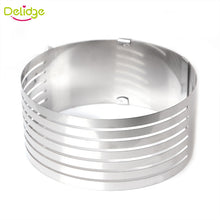 1 pc Adjustable Cake Cutter Round Shape Bread Cake slicer Adjustable Layered Cake Slicer Mold Cutter Ring Tools