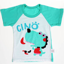 100% Cotton Baby Boys Girls Clothing Set Children Shirt + Pants Set Kids Cartoon Clothes Casual Suits 5 Design 2015 Summer