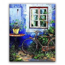 100% hand painted oil painting Home decoration high quality landscape knife painting pictures