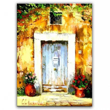 100% hand painted oil painting Home decoration high quality landscape knife painting pictures