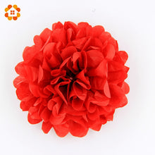 10pcs Hot selling 6“ (15cm) Wedding Decorative Props Tissue Paper Pompoms Pom Poms Balls Wedding Party Home Decoration
