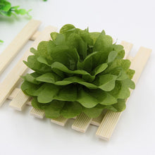 10pcs Hot selling 6“ (15cm) Wedding Decorative Props Tissue Paper Pompoms Pom Poms Balls Wedding Party Home Decoration