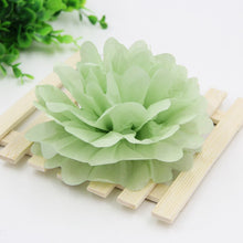 10pcs Hot selling 6“ (15cm) Wedding Decorative Props Tissue Paper Pompoms Pom Poms Balls Wedding Party Home Decoration