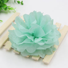 10pcs Hot selling 6“ (15cm) Wedding Decorative Props Tissue Paper Pompoms Pom Poms Balls Wedding Party Home Decoration