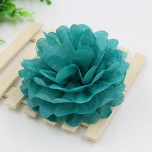 10pcs Hot selling 6“ (15cm) Wedding Decorative Props Tissue Paper Pompoms Pom Poms Balls Wedding Party Home Decoration