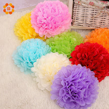 10pcs Hot selling 6“ (15cm) Wedding Decorative Props Tissue Paper Pompoms Pom Poms Balls Wedding Party Home Decoration