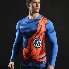 2017 Brand Men Marvel Superhero T Shirt Punisher Long Sleeve T Shirts Fitness Superman 3D Shirts Compression Shirt Tights Male