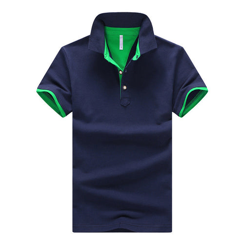 2017 New Brands Mens Printed POLO Shirts Brands 95% Cotton Short Sleeve Camisas Polo Stand Collar Male Polo Shirt M-3XL,EDA324