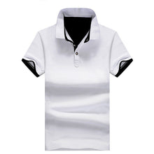 2017 New Brands Mens Printed POLO Shirts Brands 95% Cotton Short Sleeve Camisas Polo Stand Collar Male Polo Shirt M-3XL,EDA324
