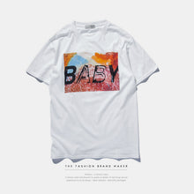 2017 Summer Harajuku Men's Short Sleeve 100% Cotton High Quality Hip-Hop Style T-Shirt Dressroom Hugh White Couple T-Shirt