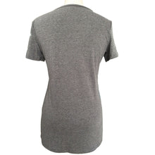 2017 Summer V-Neck Letter Printing T-shirt Fashion Short Sleeve Knitted Hot Sale Tops