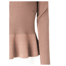 2017 spring new women long sleeve sweater womens knitted pullover sweater pleated fish tail sweaters femme tricot pull jumper