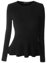 2017 spring new women long sleeve sweater womens knitted pullover sweater pleated fish tail sweaters femme tricot pull jumper