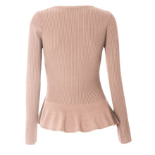 2017 spring new women long sleeve sweater womens knitted pullover sweater pleated fish tail sweaters femme tricot pull jumper