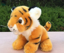 20CM White Yellow Cute Tiger Stuffes Toys Kids Plush Toys Simulation Tiger Dolls Animal Dolls for Children Gifts MR39