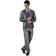 2Pcs (Jacket+Pants) Single Breasted Tuxedo Wedding Black White Masculino Suits 2015 Brand Fashion Dress Suits Y1