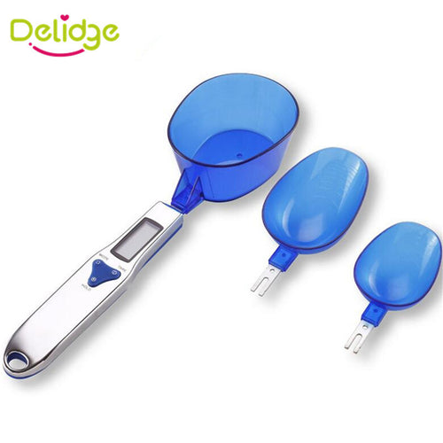 3 pcs/set Kitchen Measuring Spoon Electronic Digital Spoon Scale 300/0.1g Kitchen Scales Measuring Spoons Set
