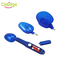 3 pcs/set Kitchen Measuring Spoon Electronic Digital Spoon Scale 300/0.1g Kitchen Scales Measuring Spoons Set