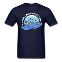 25th april--Mr. Ray's Day Care Men 80s Shirts  Christmas Day Screen Print tshirts man Feminina Round Collar