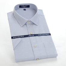 #1 Oxford factory outlet new fashion men Short sleeve shirts summer super large high qualtiy plus size M-7XL8XL10XL12XL14XL 6838