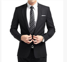 2017 Spring Formal Suit Jackets Slim Custom Fit Tuxedo Brand Fashion Bridegroom Men's Business Dress Mandarin Collar Blazers